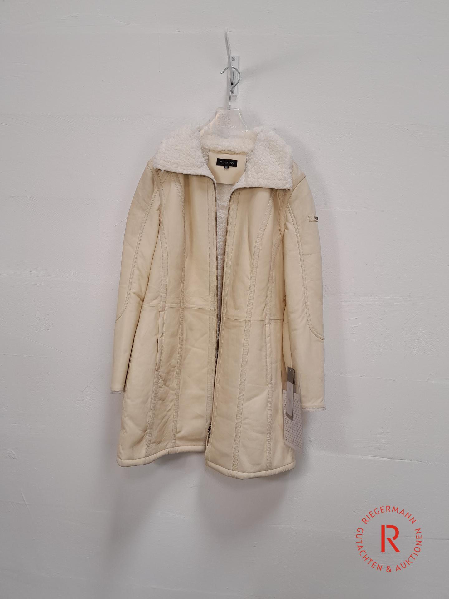 DAMEN LEDERMANTEL GRÖSSE 38